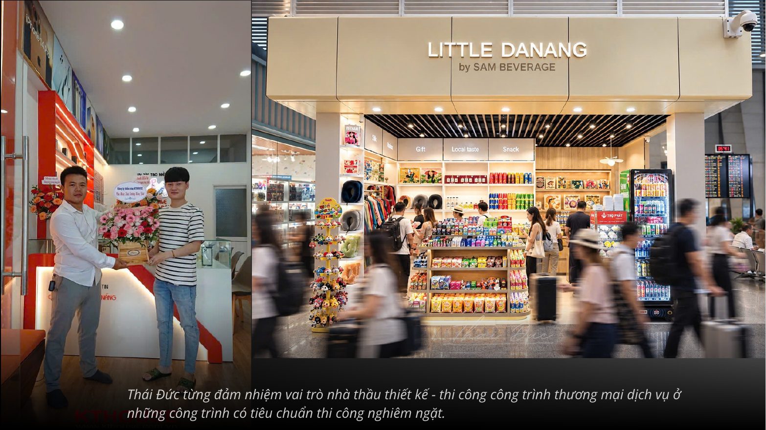 Slide thi công thương mại dịch vụ — Little Danang